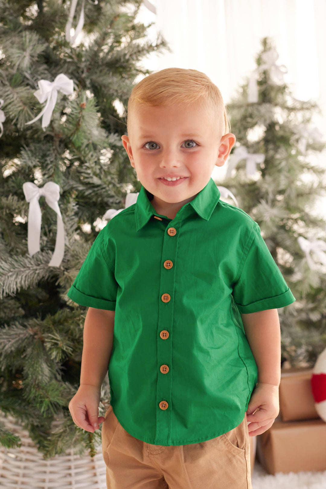 Button Up Shirt - Green
