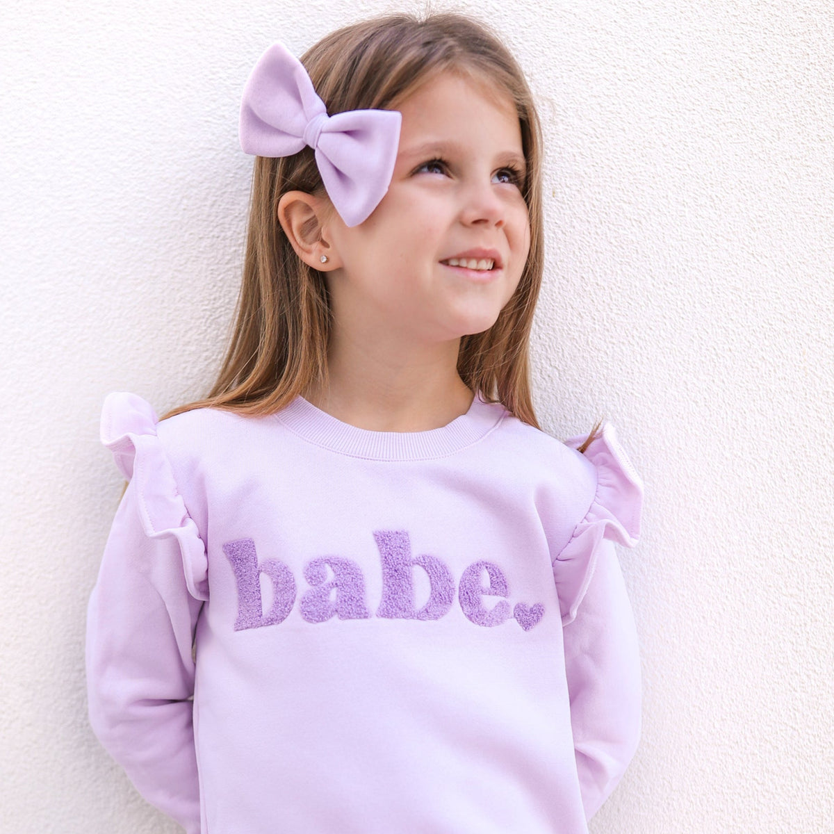 Large Jumper Bow - Sweetest Lilac