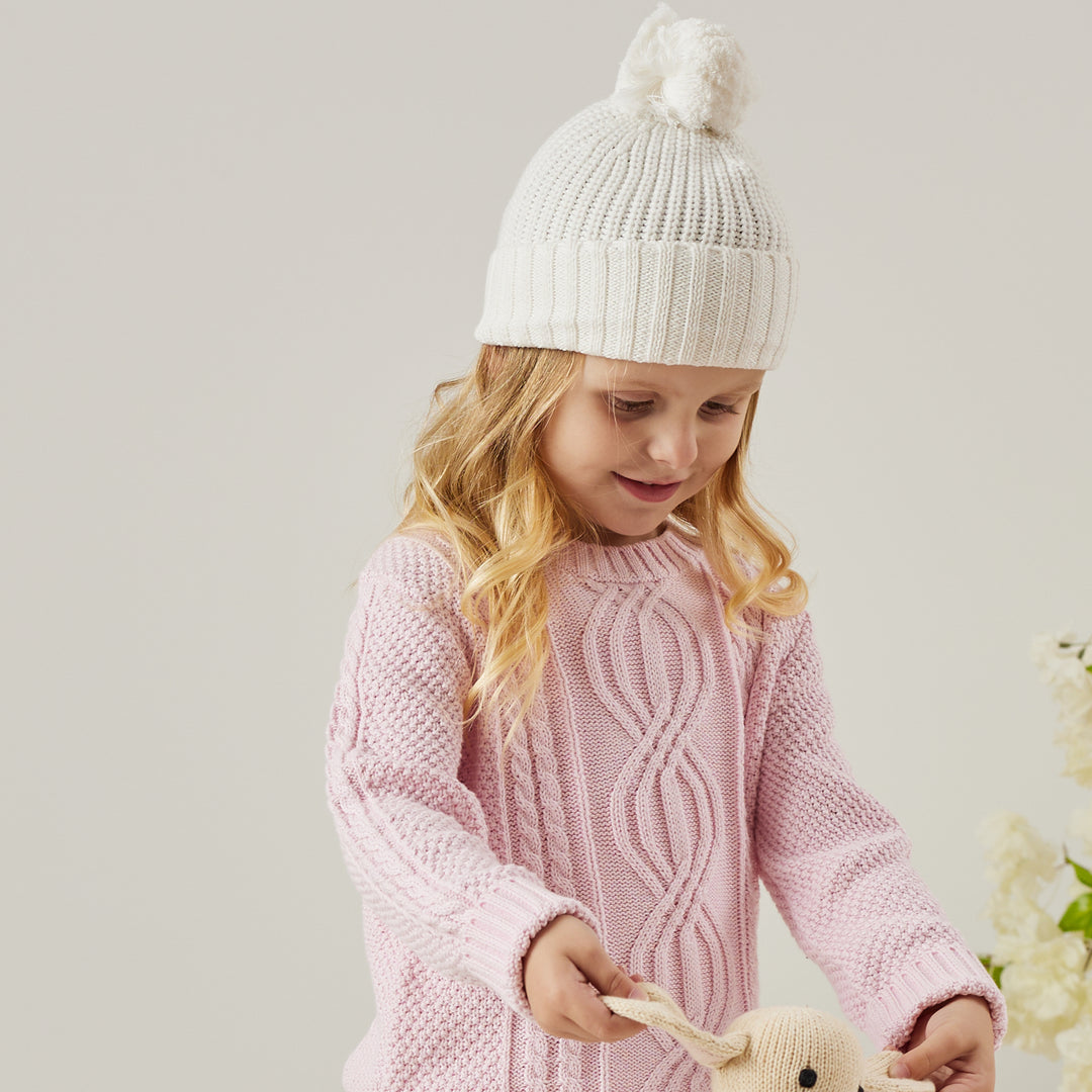 Pullover Knit - Baby Pink