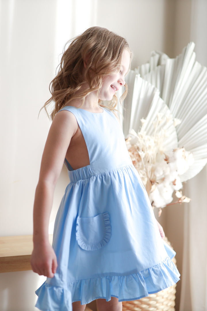 Meadow Dress - Baby Blue