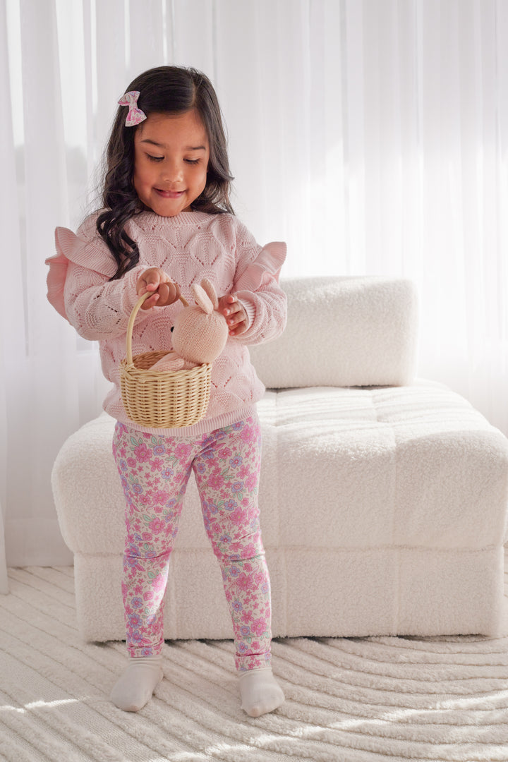 Jessie Flutter Knit - Ballerina Pink