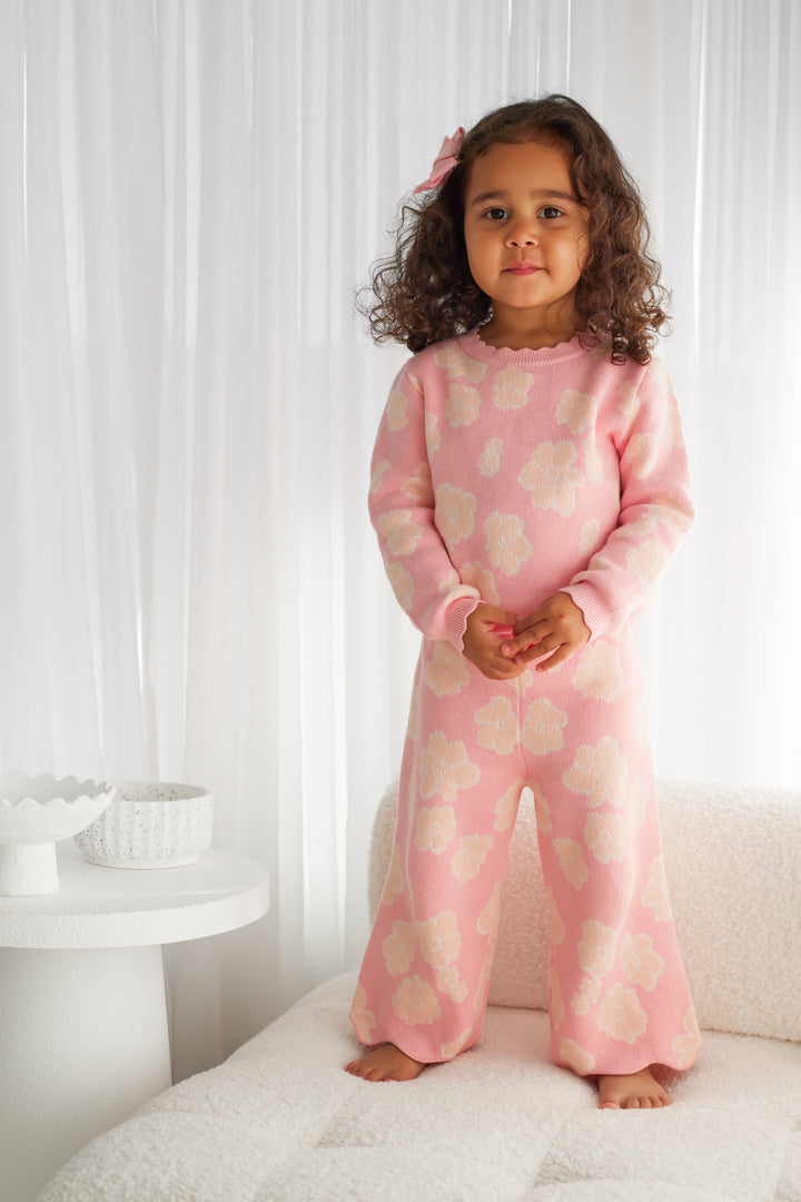 Knitted Wide Leg Pants - Belle