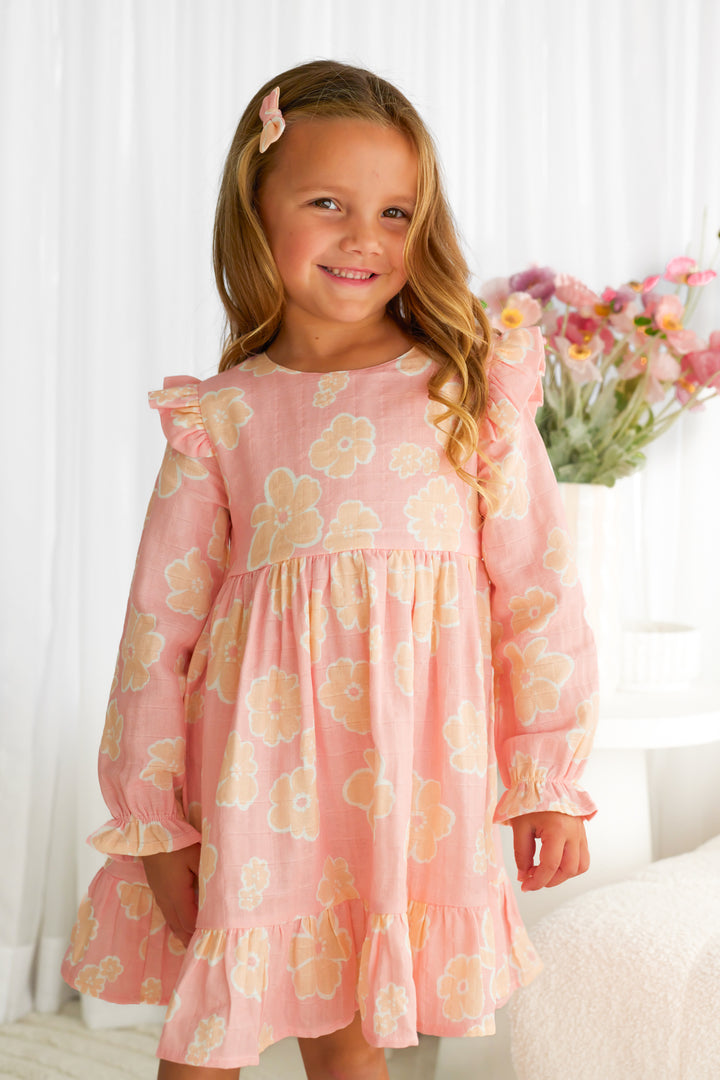 Muslin Ruffle Dress - Belle