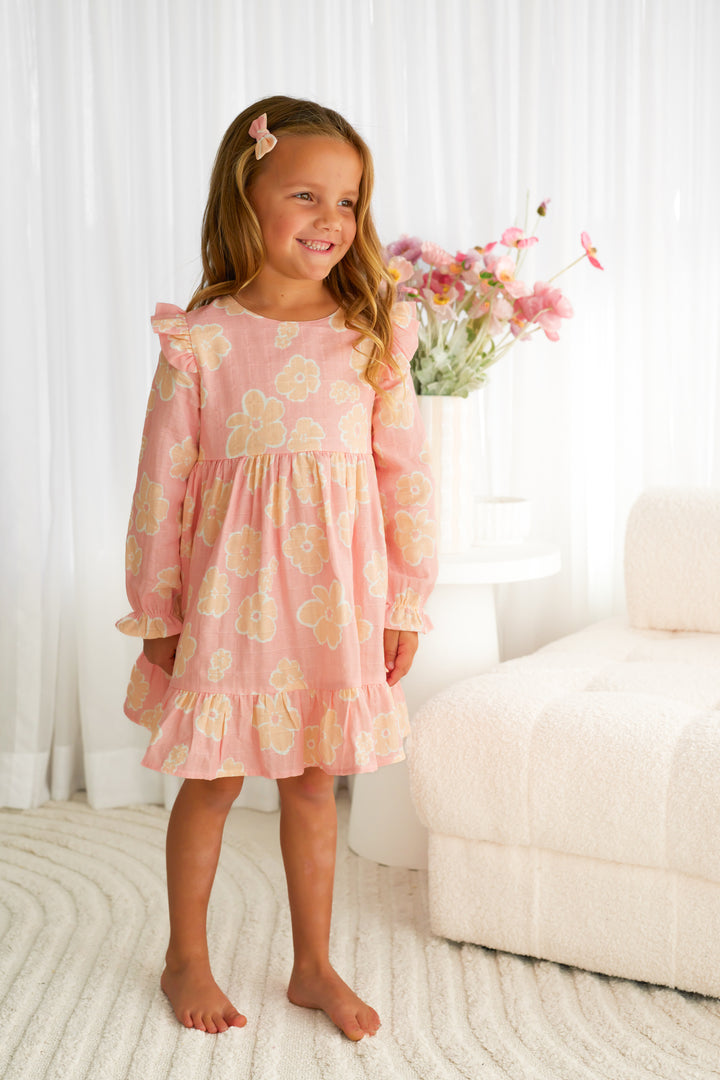 Muslin Ruffle Dress - Belle