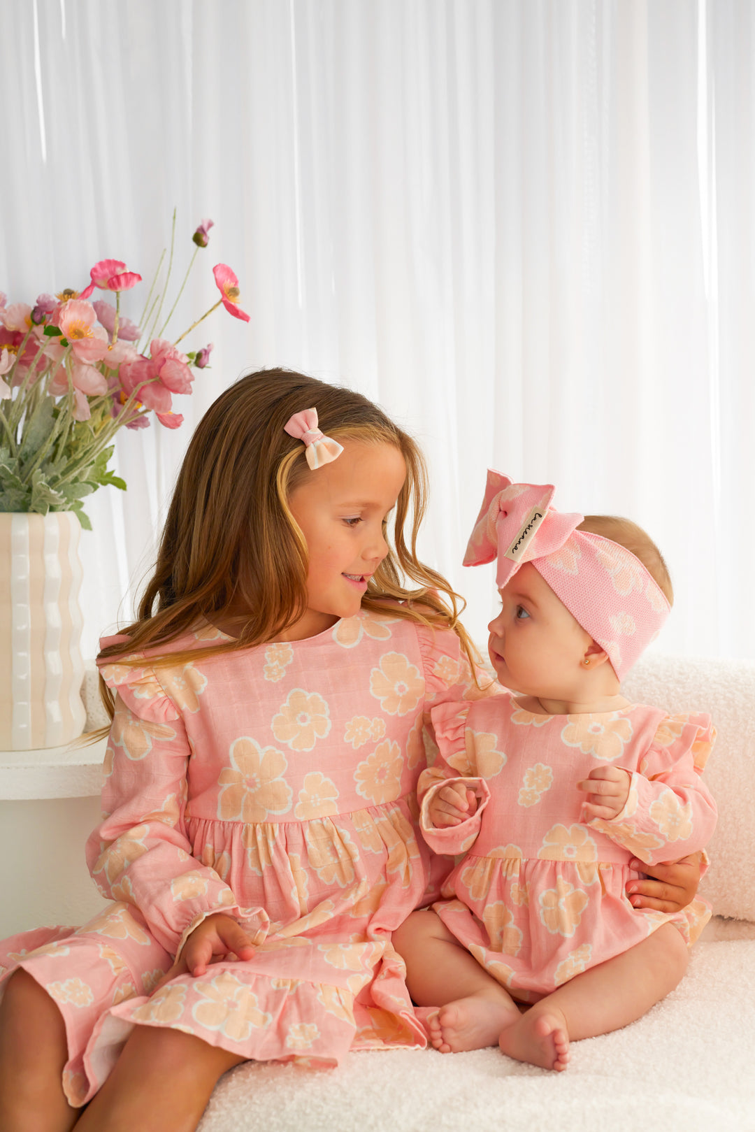 Muslin Mini Bows - Belle