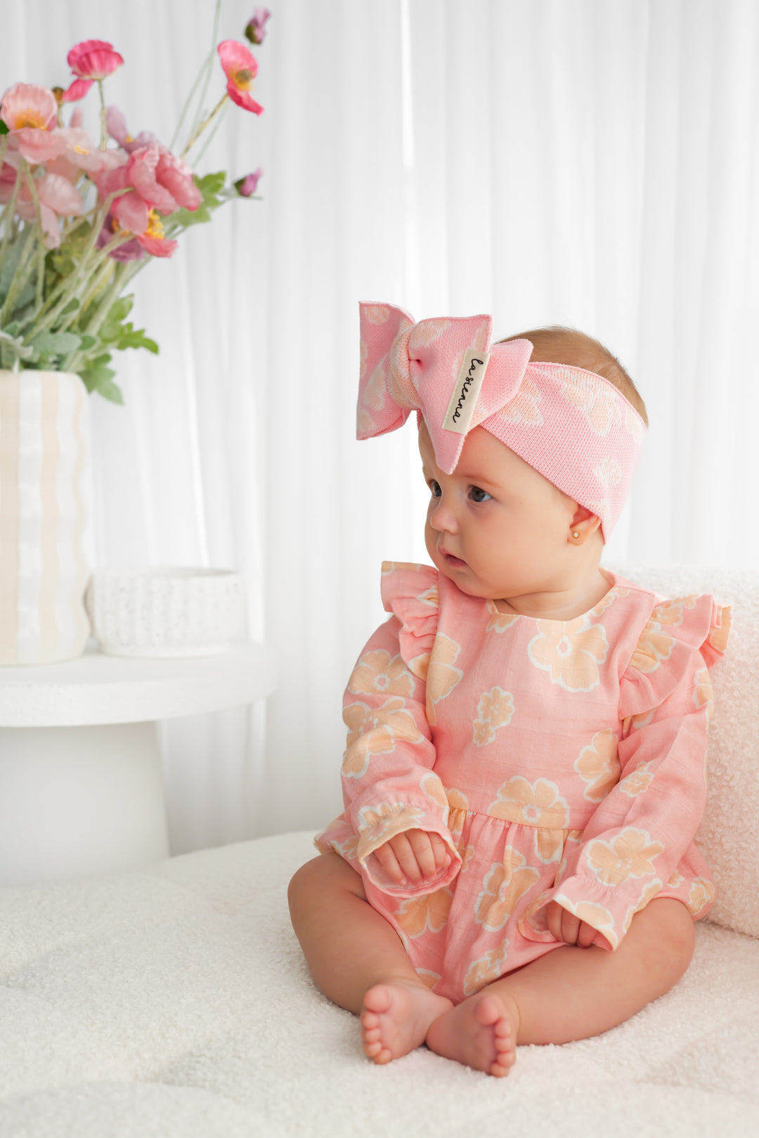 Muslin Frill Romper - Belle