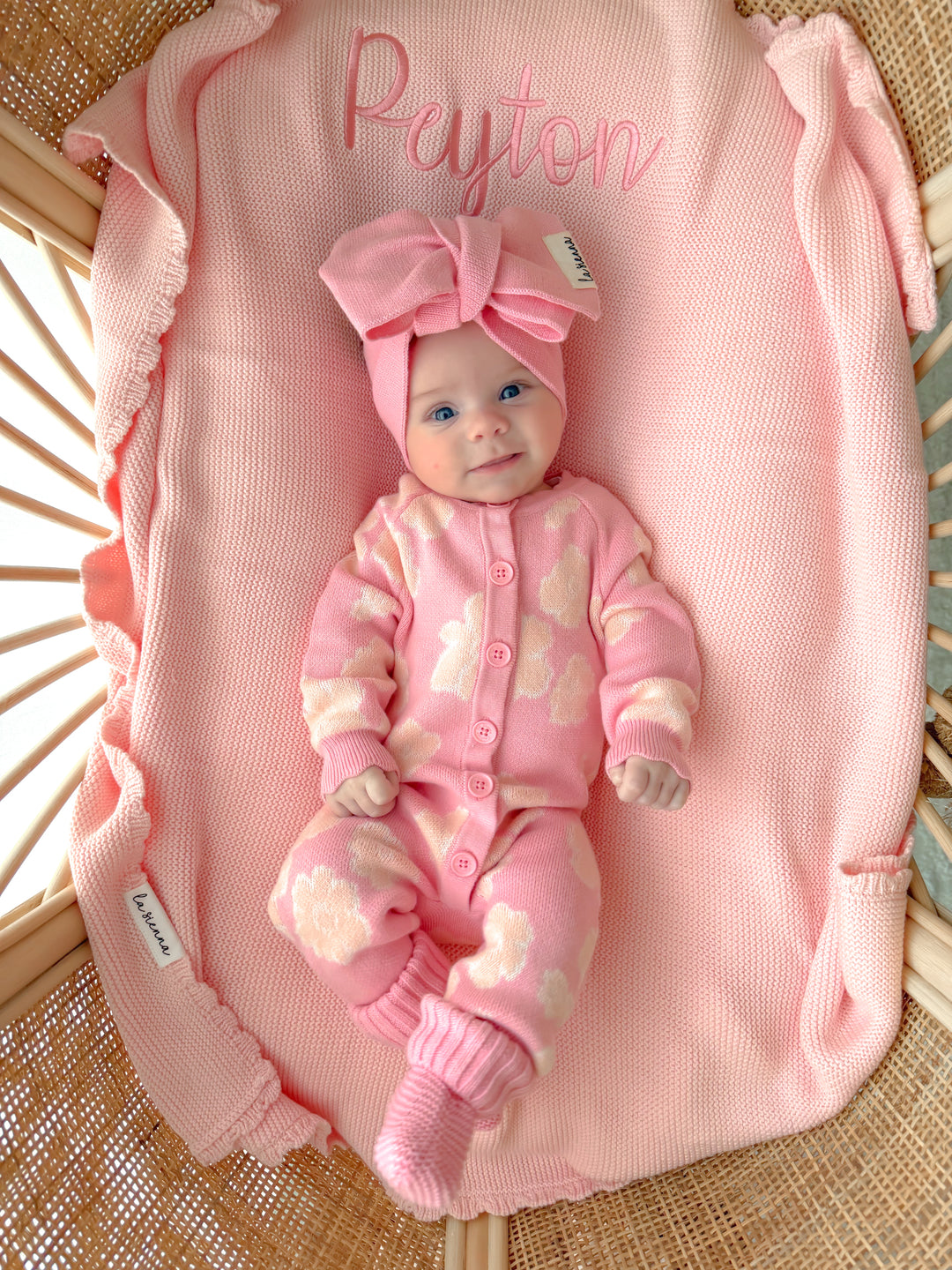 Knitted Louie Romper - Belle