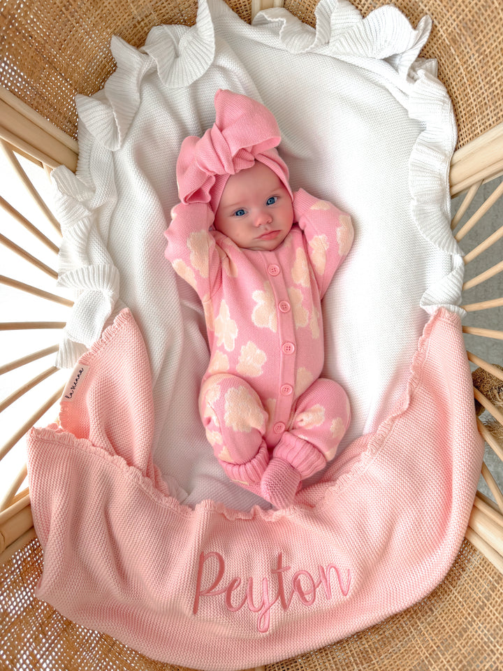 Knitted Louie Romper - Belle