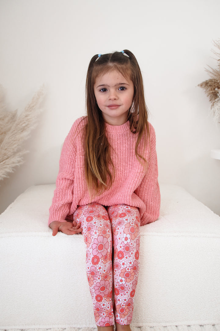 Super Chunky Knit Textured - Blush