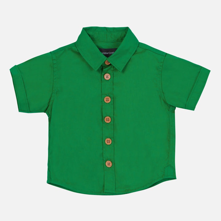 Button Up Shirt - Green
