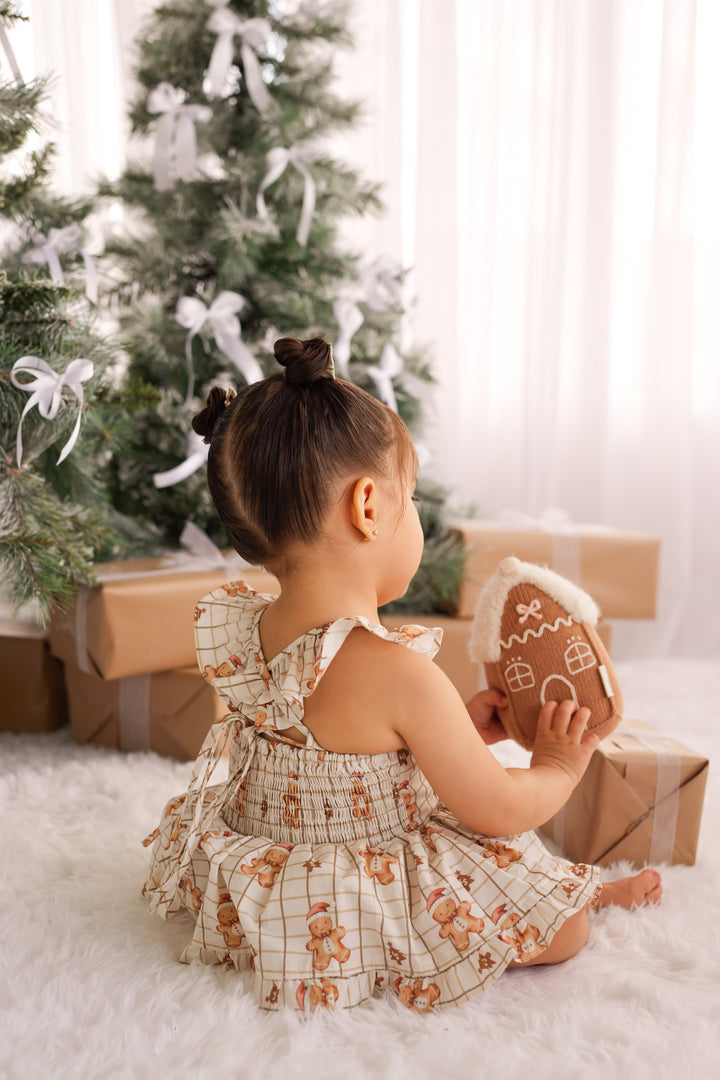 Pixie Romper - Jolly Little Gingerbread