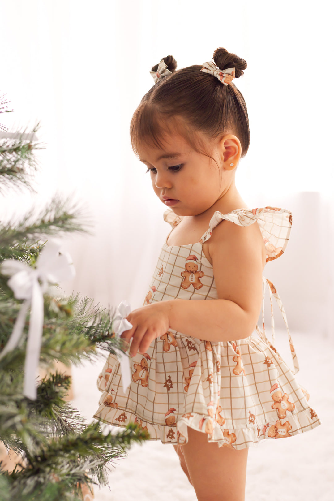 Pixie Romper - Jolly Little Gingerbread
