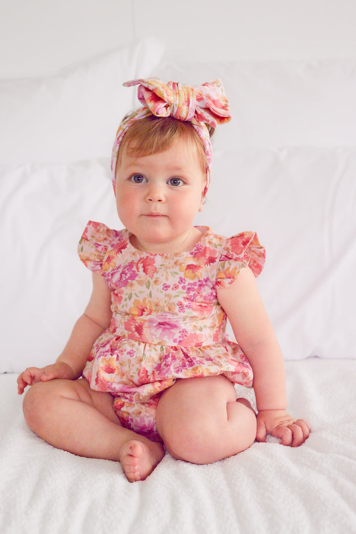 Short Sleeve Zipper Romper - Capri