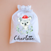 Santa Sack - Koala - Custom Name