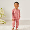 Crew Logo Tracksuit Set - Cinder-Rose