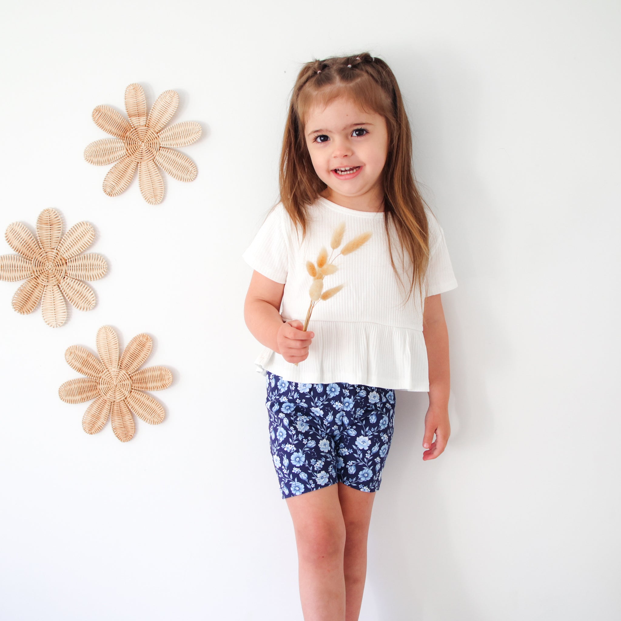 Floral Bike Shorts Cleo
