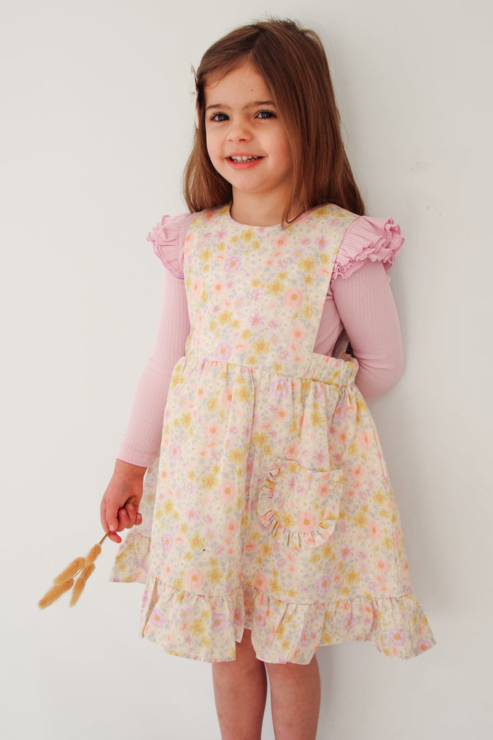Baby girls light floral summer dress