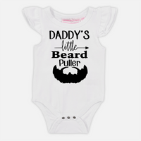 Daddy's Little Beard Puller - Vinyl - Custom