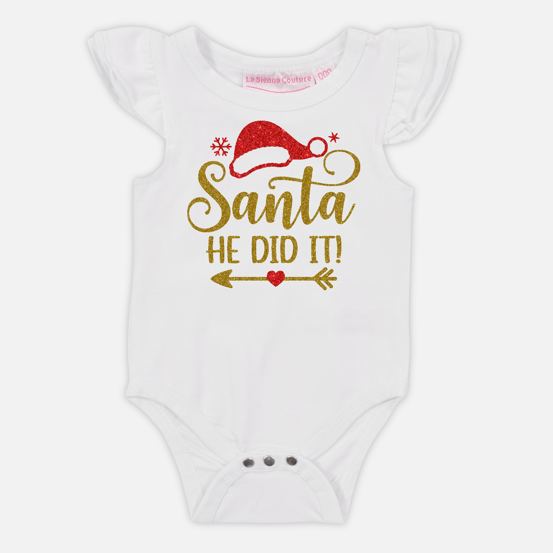 Santa HE Did It - Flutter - Vinyl - Custom