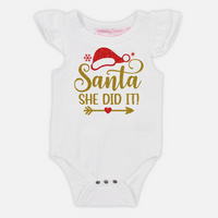 Santa SHE Did It - Flutter - Vinyl - Custom