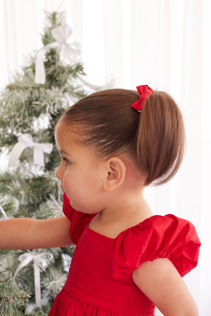 Petite Bows - Red