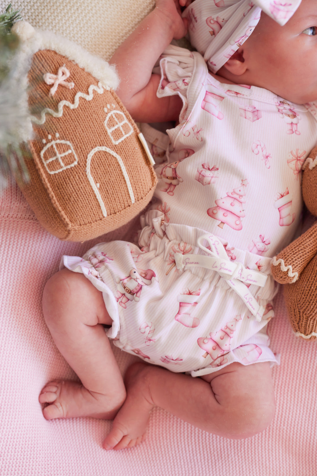 Flutter Singlet Set - Pink Nutcracker