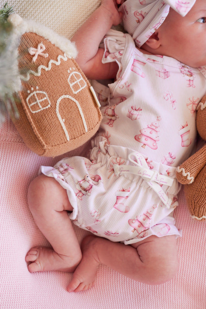 Flutter Singlet Set - Pink Nutcracker
