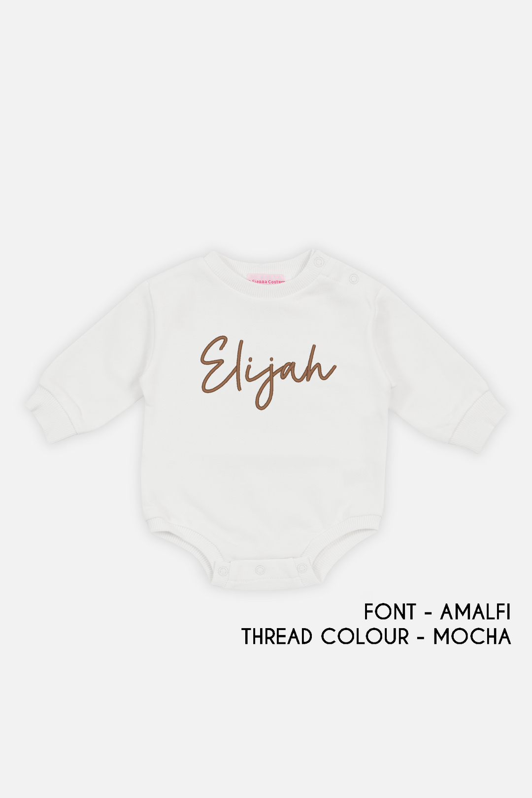 Personalised Romper - Marshmallow