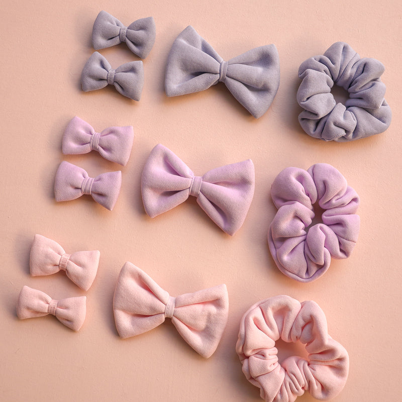 Mini Jumper Bows - Blue Mist