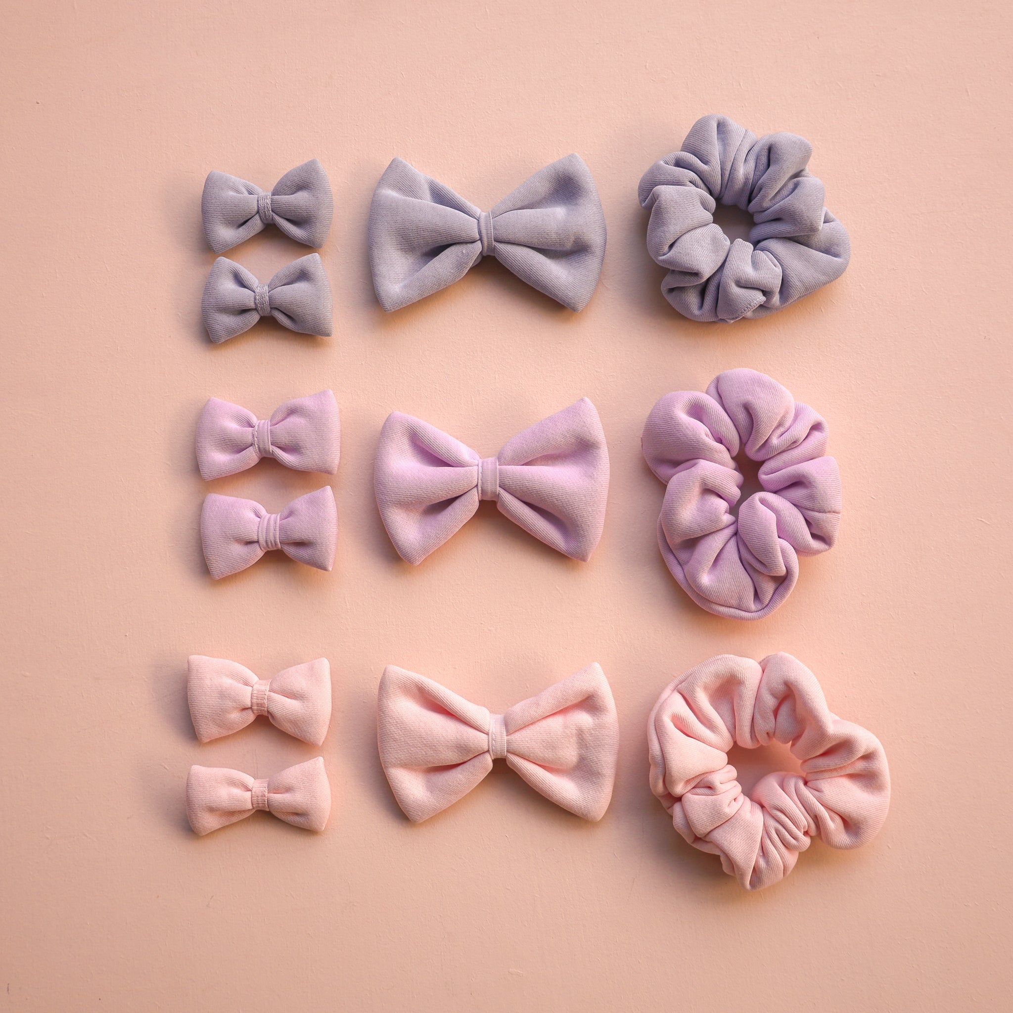 Mini Bows - Blue Mist