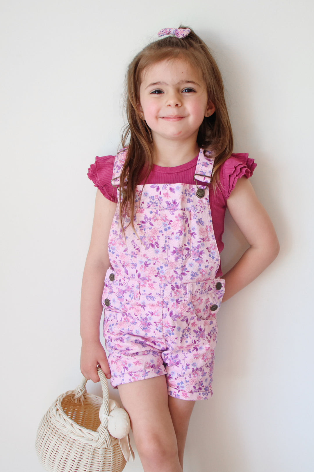 Floral Summer Overalls - Florence