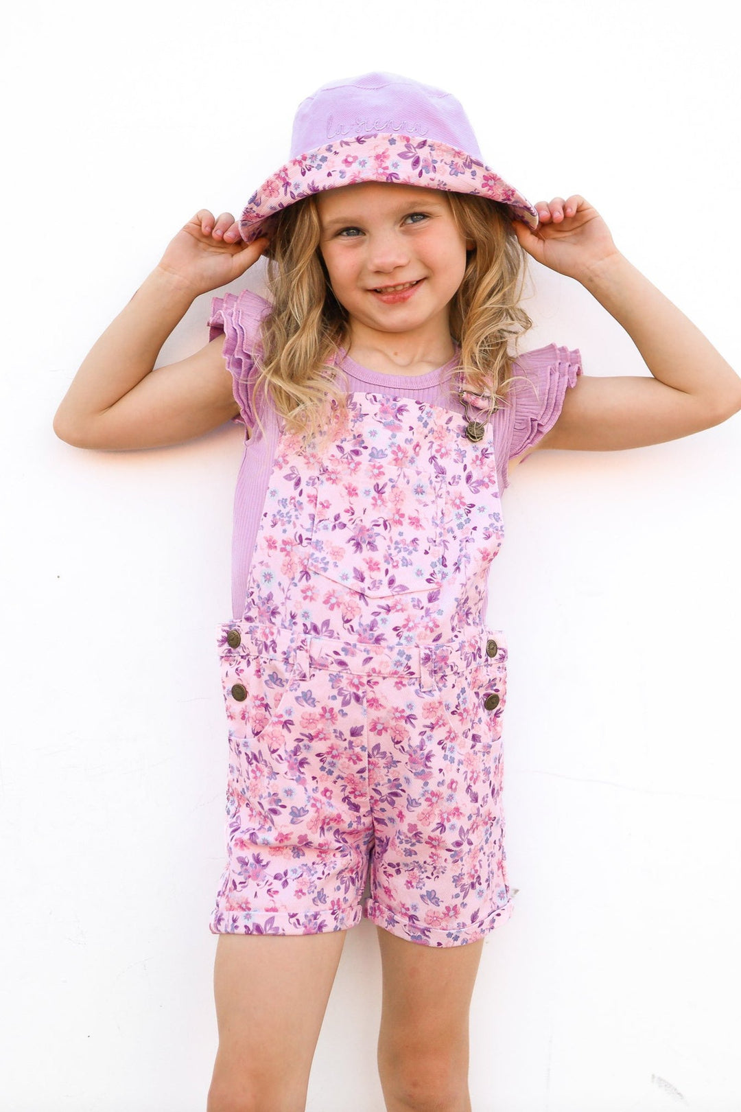 Floral Summer Overalls - Florence