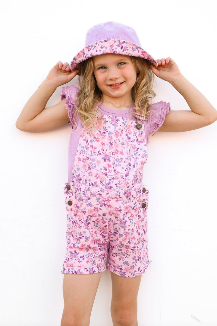 Floral Summer Overalls - Florence