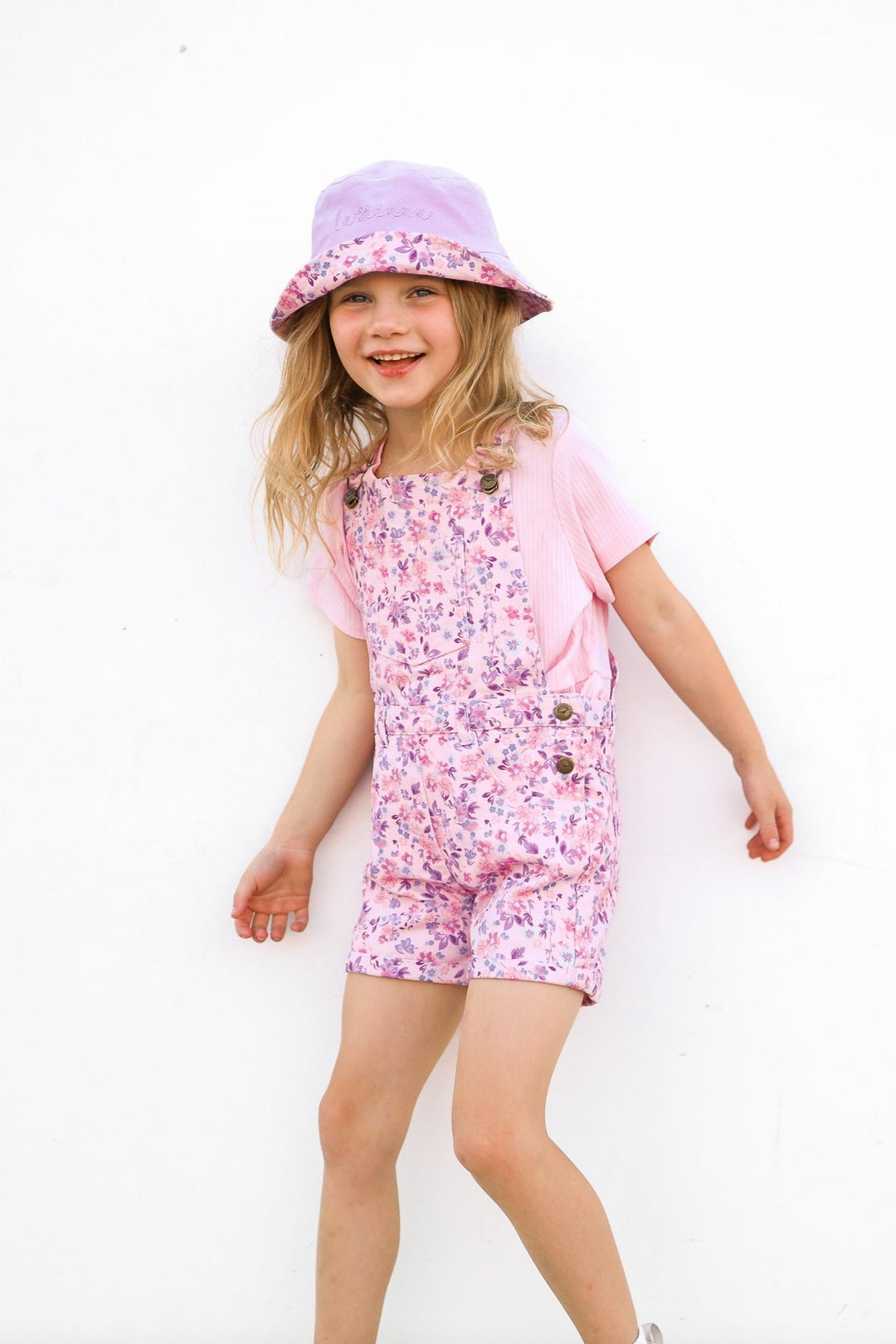 Floral Summer Overalls - Florence