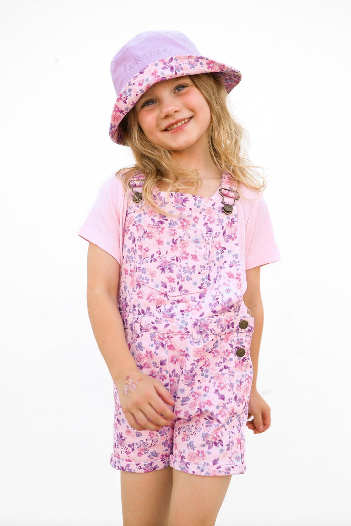 Floral Summer Overalls - Florence