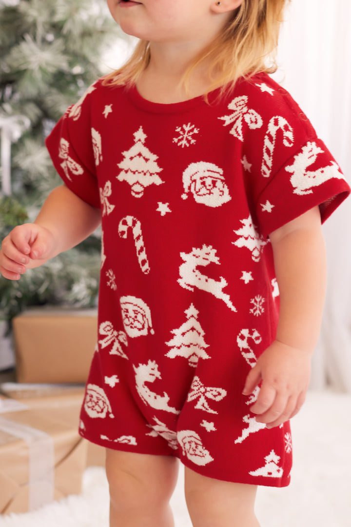 Summer Playsuit - Merry Little Christmas
