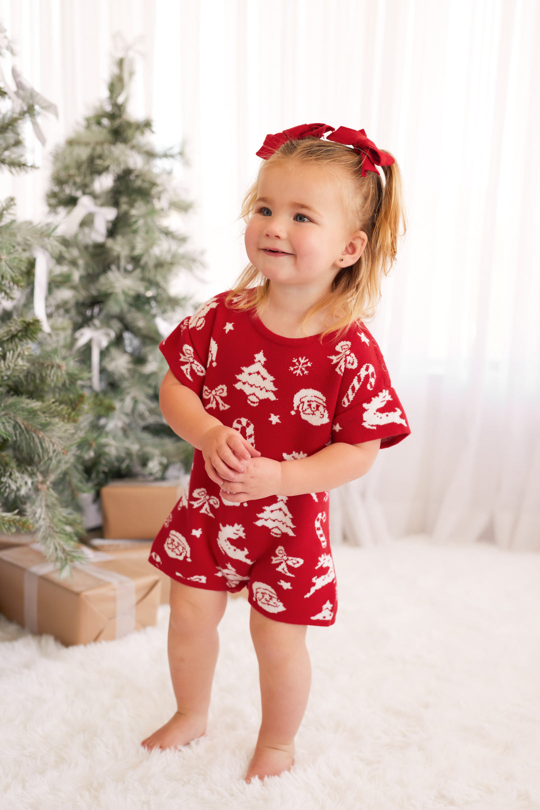 Summer Playsuit - Merry Little Christmas