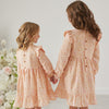 Muslin Ruffle Dress - Goldie