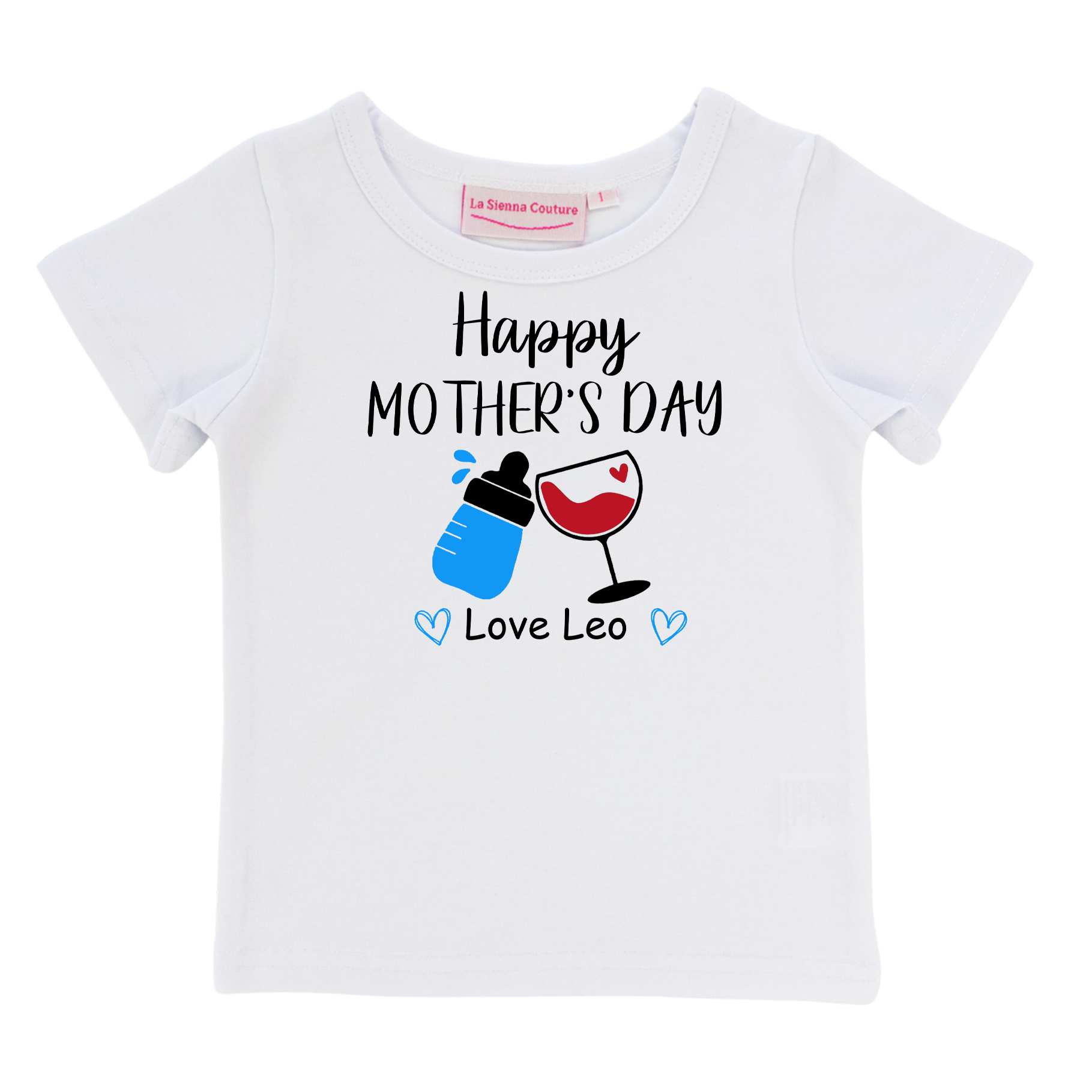 Happy Mother's Day - Blue - Unisex Short Sleeve