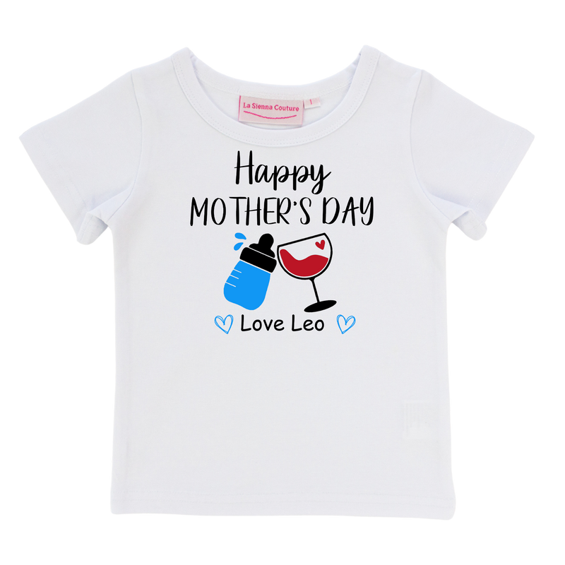 Happy Mother's Day - Blue - Unisex Short Sleeve