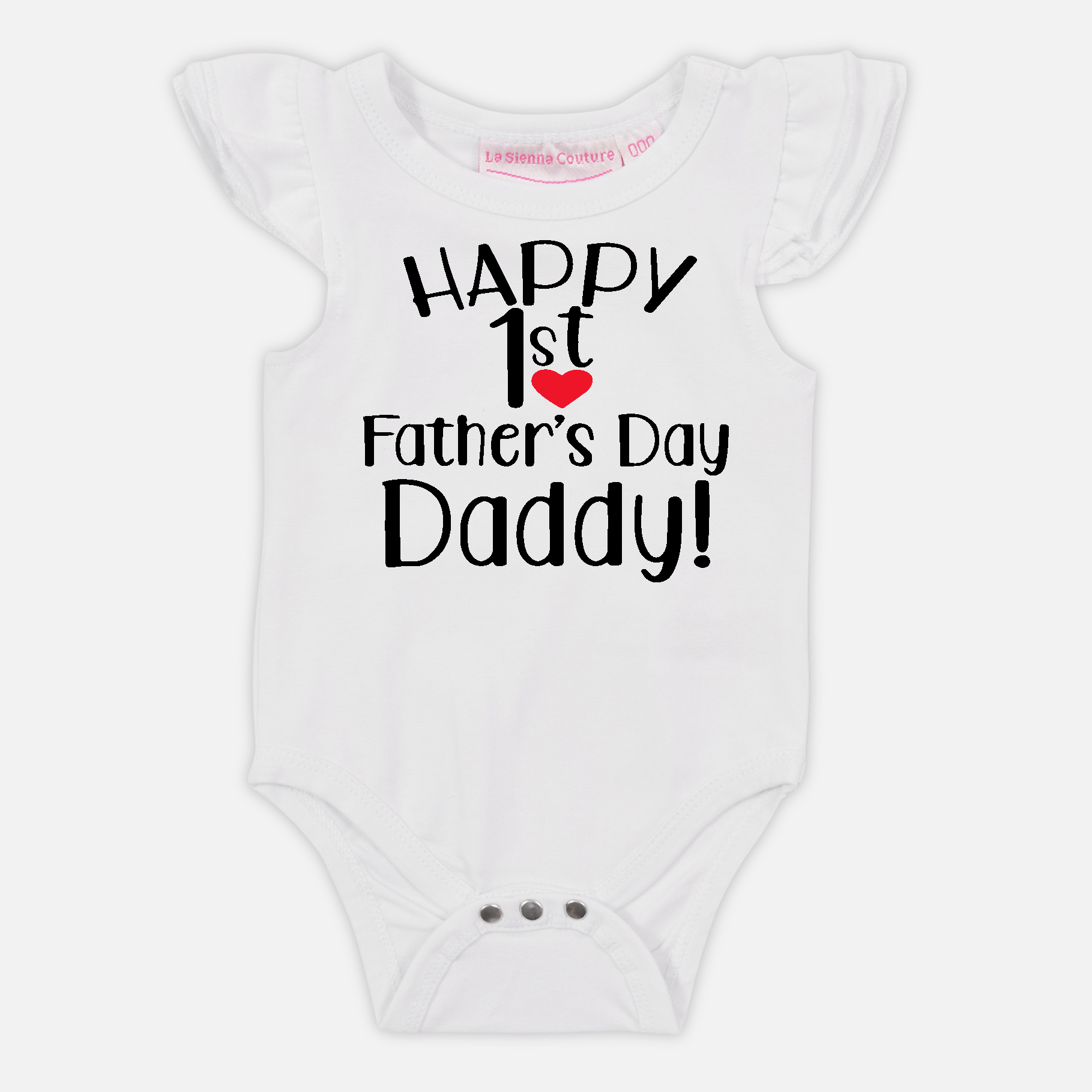 Happy 1st Fathers Day - Vinyl - Custom