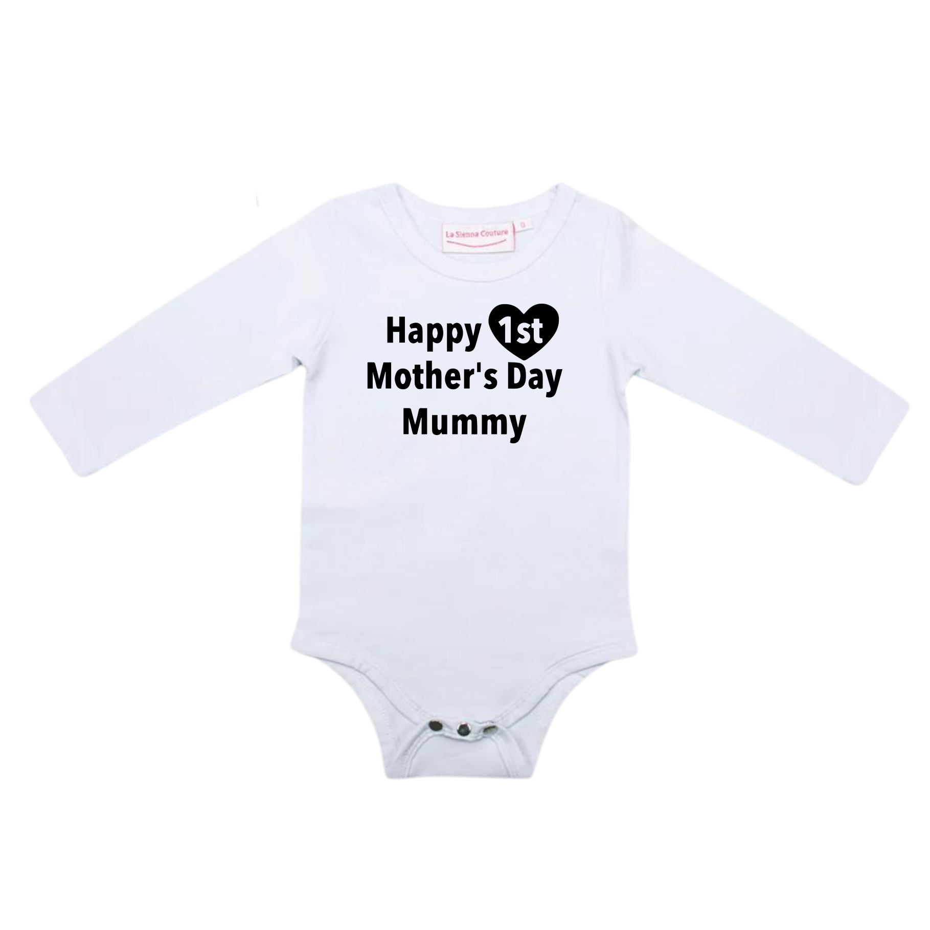 Happy 1st Mothers Day - Unisex Long Sleeve  - Custom