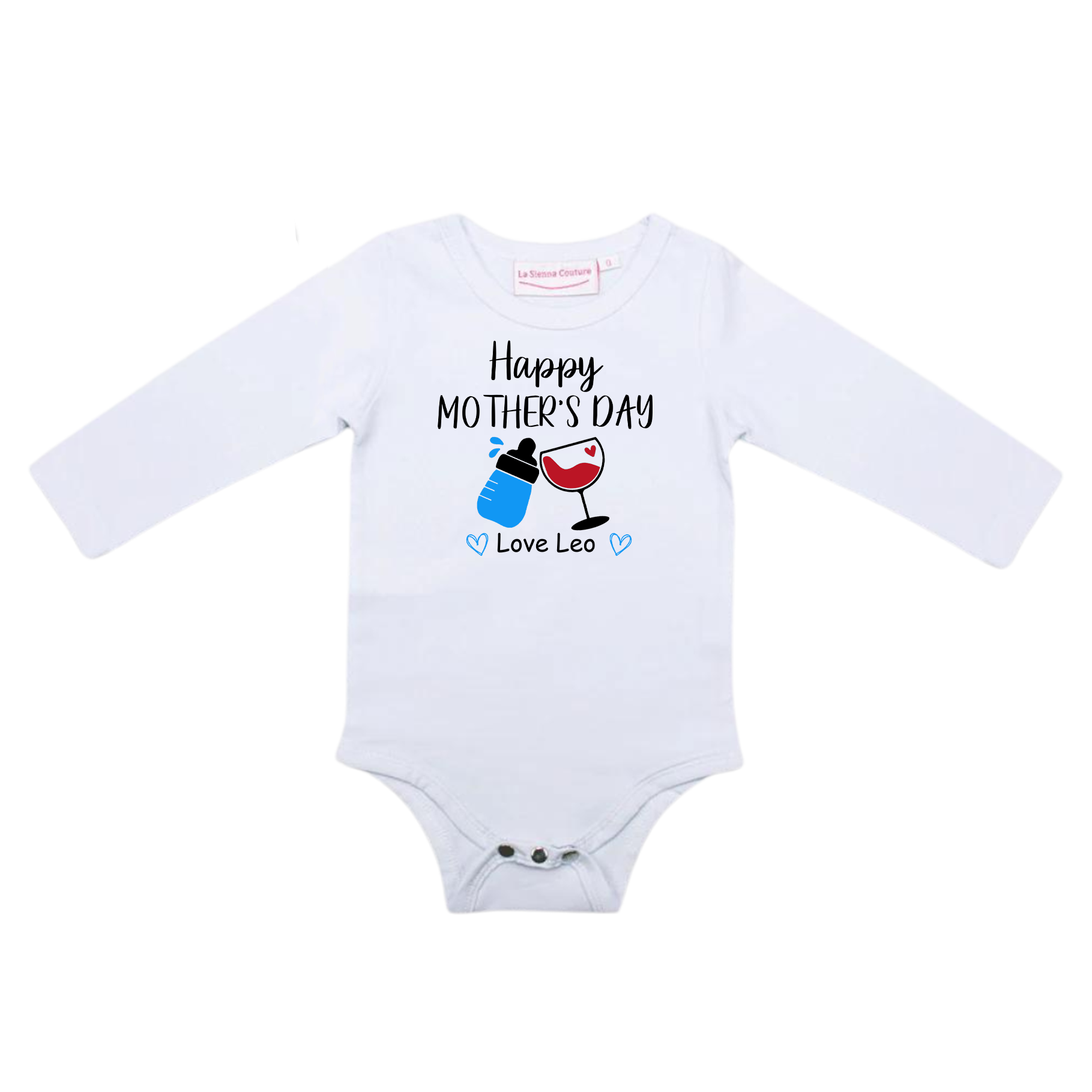 Happy Mother's Day - Blue - Unisex Long Sleeve