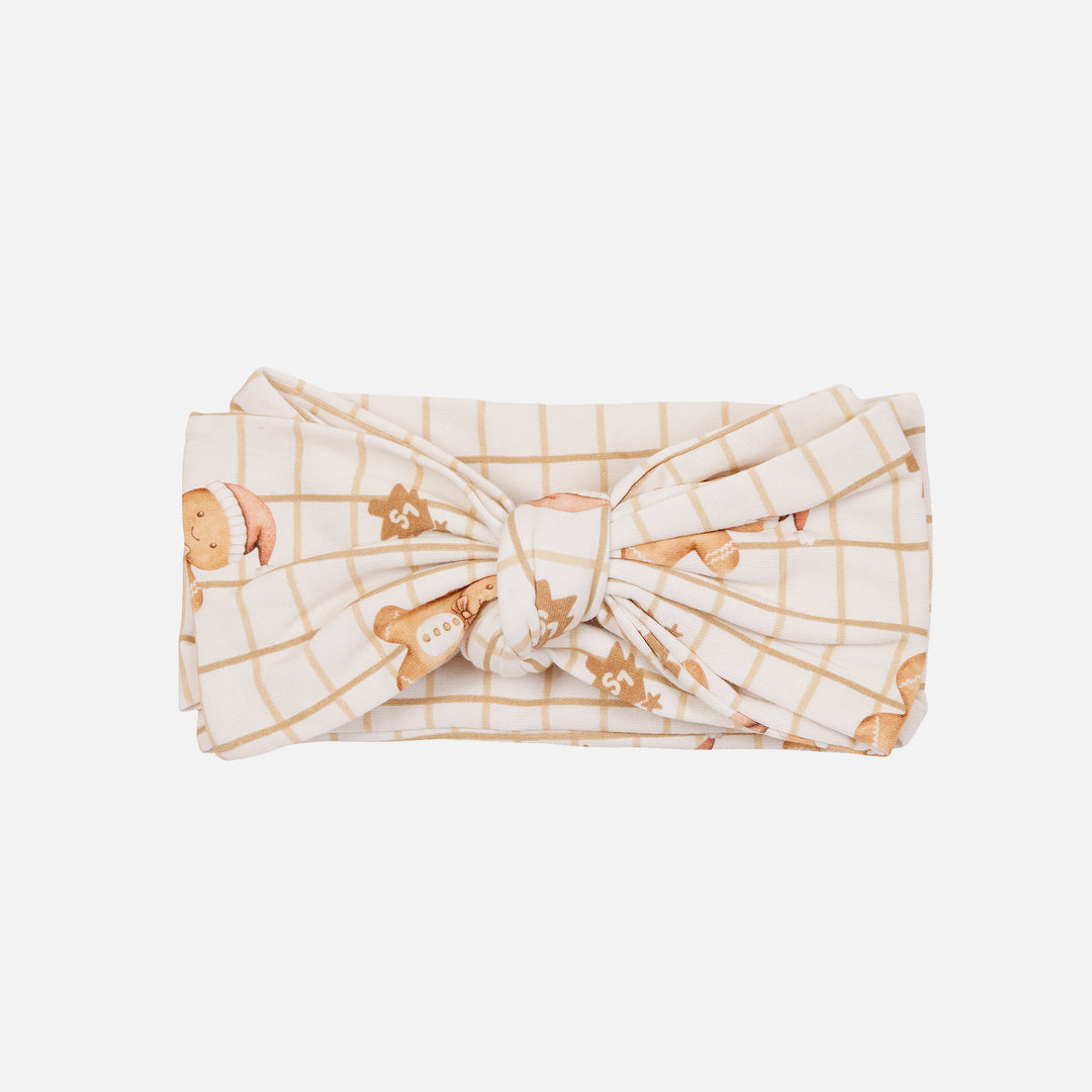 Headwrap - Jolly Little Gingerbread