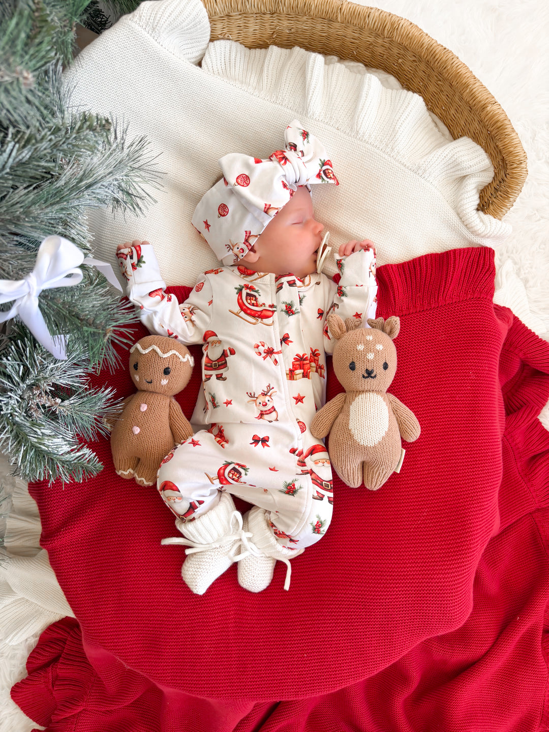 Headwrap - Here Comes Santa Claus