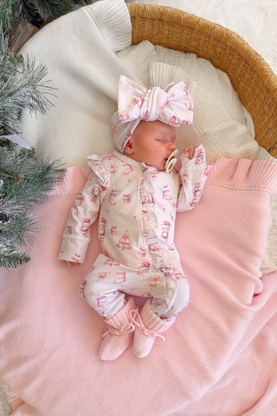 Headwrap - Pink Nutcracker