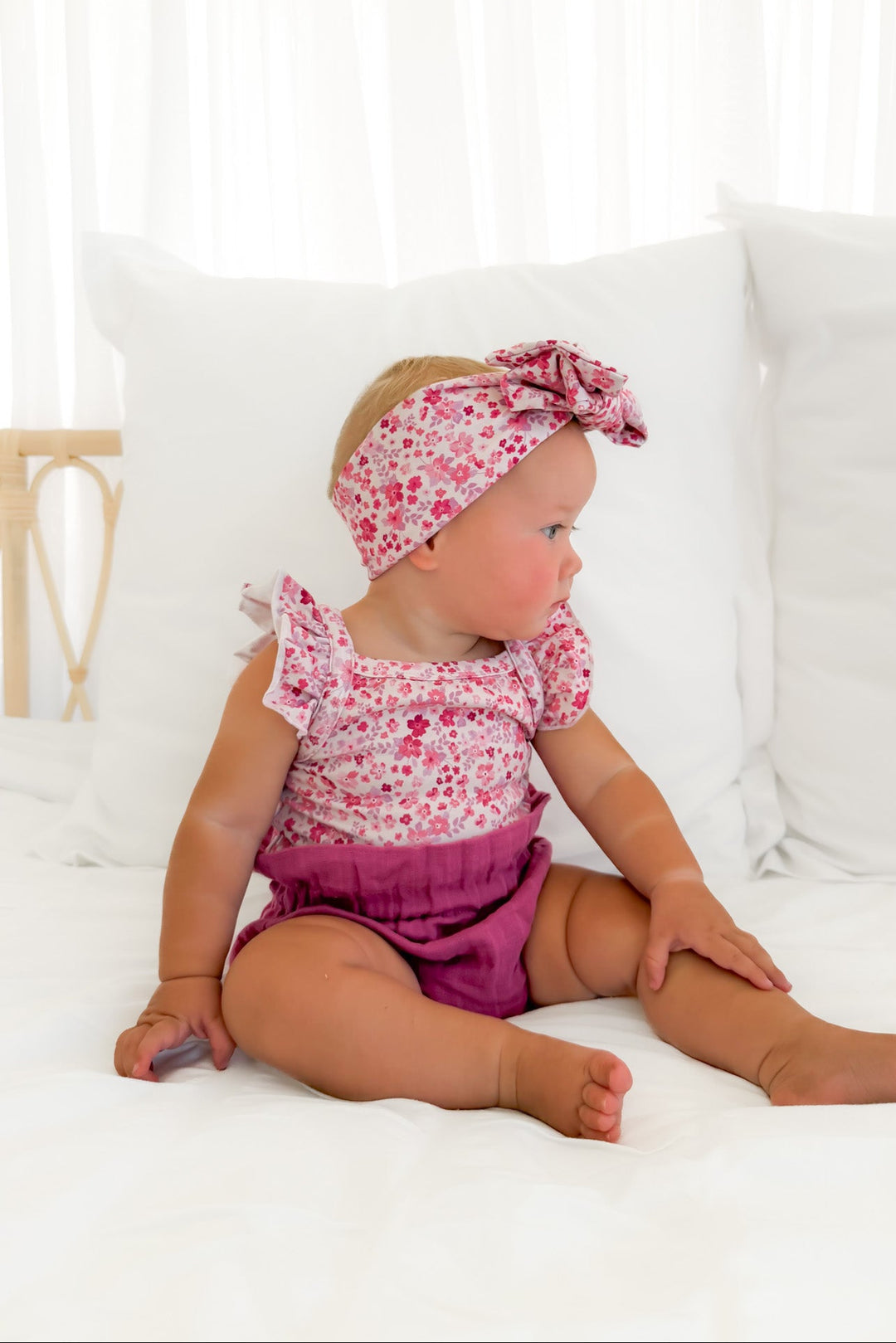 Muslin Bloomers - Raspberry