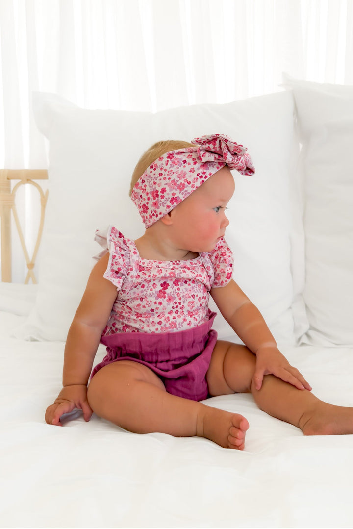 Muslin Bloomers - Raspberry
