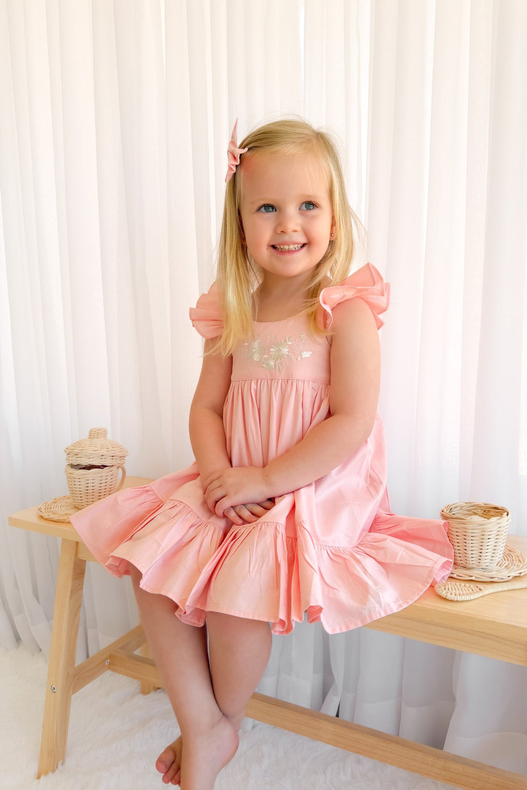 Pixie Dress - Peach
