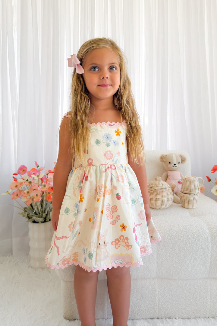 Ric Rac Dress - Easter Picnic